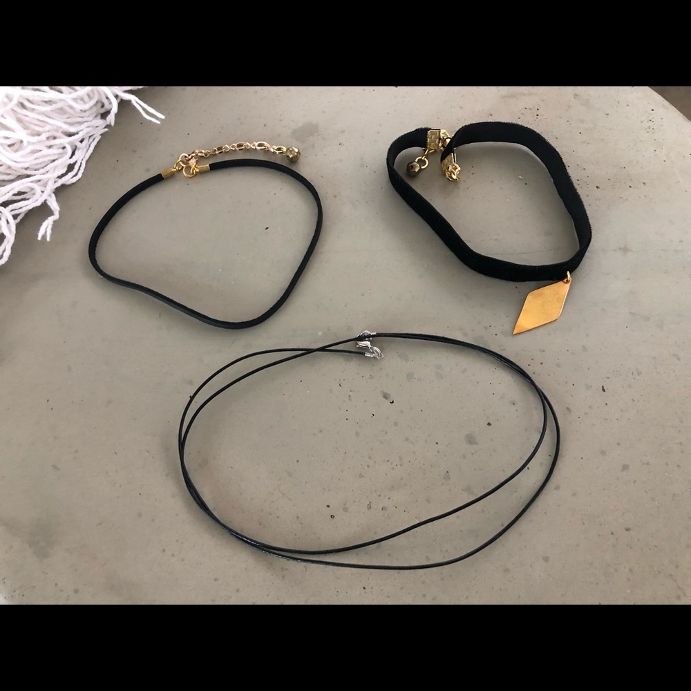 Vanessa Mooney chokers - Set of 3